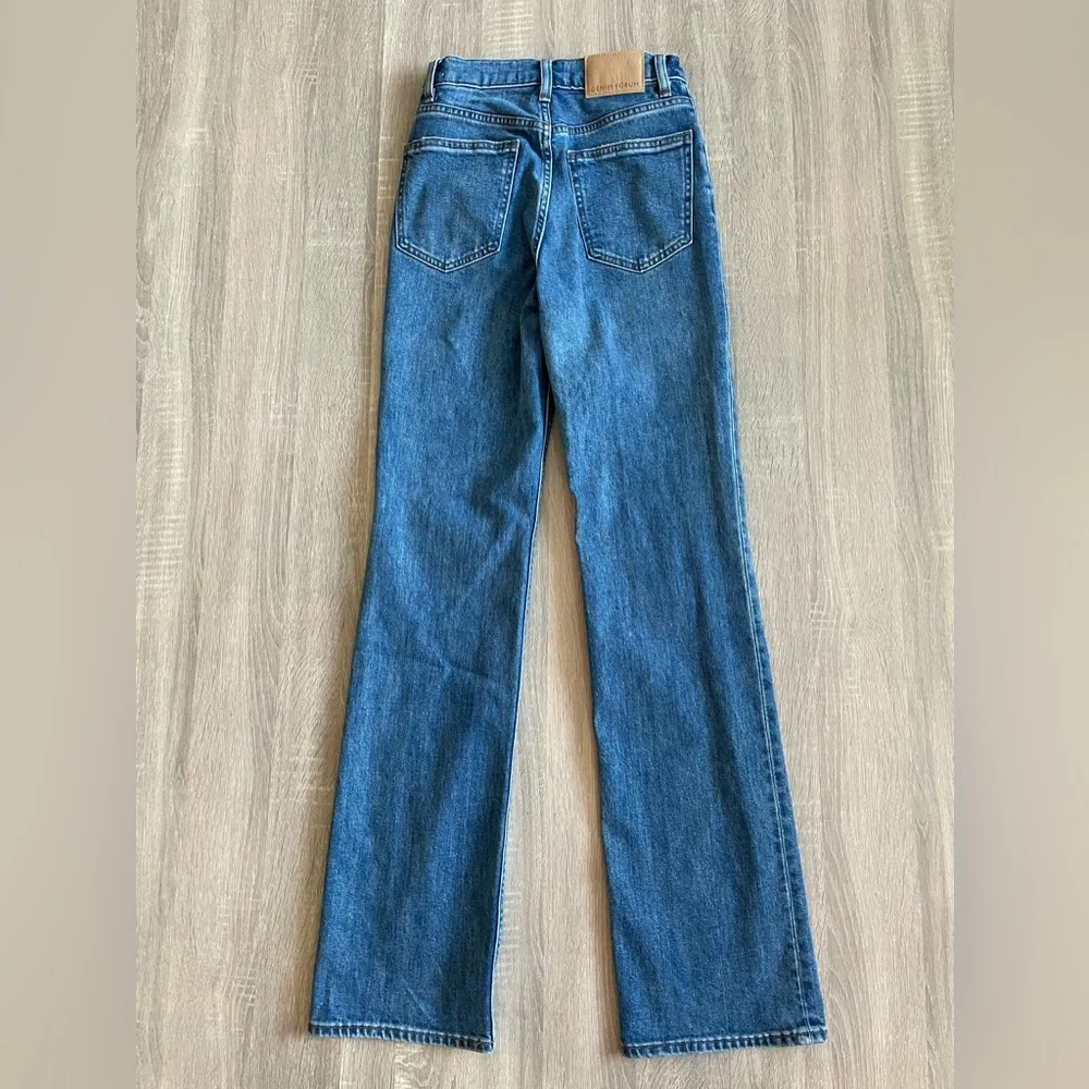 DENIM FORUM The 90s Hi-Rise Stacked Bootcut Jeans. Size 24 - Picture 2 of 11